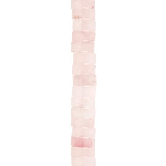Rose Quartz Heishi Beads by Bead Landing&#x2122;